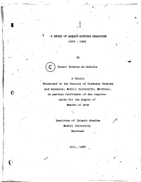 Page 1 1 R -~-~, • J 'A STUDY of QA~ARÏ-BRITISH RELAT.IONS