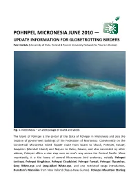 Pohnpei, Micronesia June 2010 —