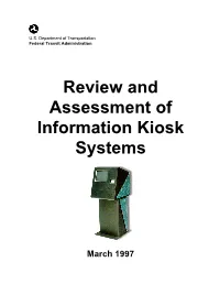 Review and Assessment of Information Kiosk Systems