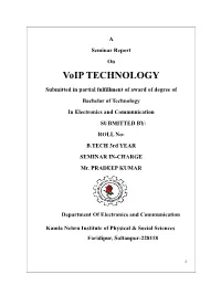 Submitted in Partial Fulfillment of Award of Degree Of