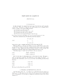 CHOW RING of a BLOW-UP 1. Introduction in This Document, We