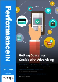 Getting Consumers Onside with Advertising