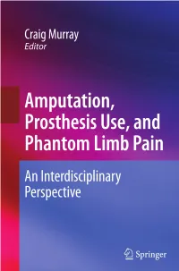 Phantom Limb Pain Craig Murray Editor