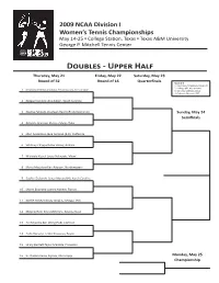 09 W Doubles Draw.Indd