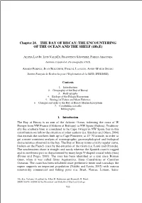Chapter 24. the BAY of BISCAY: the ENCOUNTERING of the OCEAN and the SHELF (18B,E)