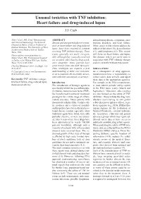 Heart Failure and Drug-Induced Lupus