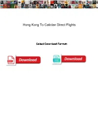 Hong Kong to Caticlan Direct Flights