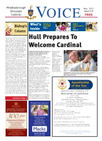 Hull Prepares to Welcome Cardinal