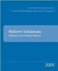 Reform Initiatives 2005
