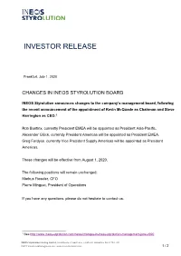 Styrolution Press Release