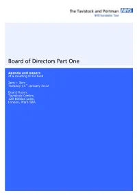 Board of Directors Part One