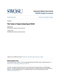 The Future of Supercomputing at NASA