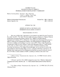 ER11-1844-001 System Operator, Inc