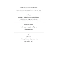 Modeling and Simulation of a Segmented Thermoelectric