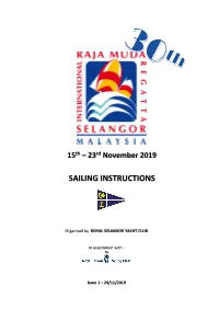 2019 RMSIR Sailing Instructions Ver 1C