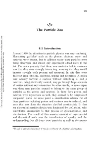 The Particle Zoo
