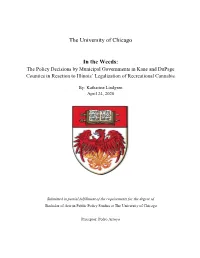 The University of Chicago in the Weeds