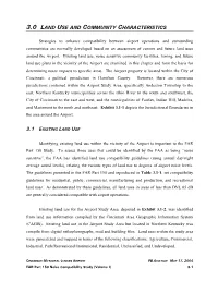 3.0 Land Use and Community Characteristics