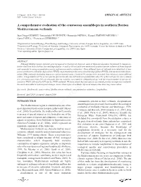 A Comprehensive Evaluation of the Crustacean Assemblages in Southern Iberian Mediterranean Wetlands