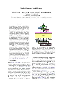 Masked Language Model Scoring