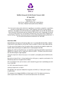 Download Pdf File of Q1 Results 2021, 29 April 2021