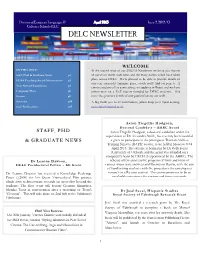 Delc Newsletter