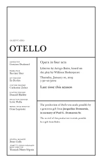 Otello Program