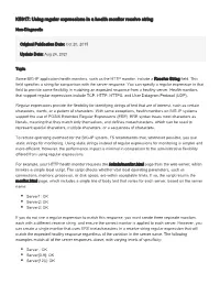 K5917: Using Regular Expressions in a Health Monitor Receive String