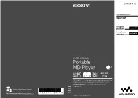 Portable MD Player