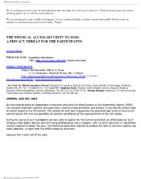 RFID) That Can Be "Read" When Close to a Sensor
