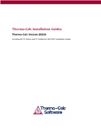 Thermo-Calc-Installation-Guides.Pdf