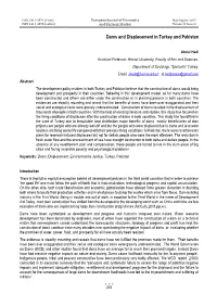 Dams and Displacement in Turkey and Pakistan