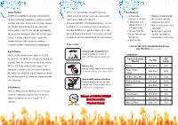 Firerid Is a Scientifically Advanced, Automated Fire • Self Activated • Usable As a Hand Grenade Fighting Solution Highly Effective in Extinguishing Fire
