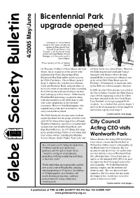 Glebe Society Bulletin 2006 Issue 04