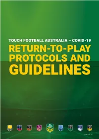 Protocols and Guidelines