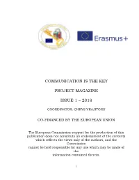 Communication Is the Key Project Magazine Issue 1