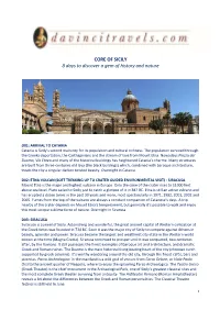 CORE of SICILY 8 Days to Discover a Gem of History and Nature