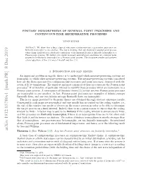 Finitary Isomorphisms of Renewal Point Processes and Continuous-Time Regenerative Processes