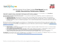 Virtual State 2021: First-Round Postings DO NOT SHARE UNTIL