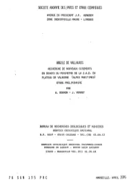 Argile De Vallauris Recherche De Nouveaux Gisements En Dehors Du Perimetre De La Z.A.D
