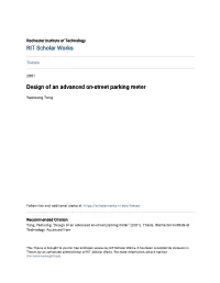 Design of an Advanced On-Street Parking Meter
