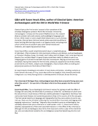 Q&A with Susan Heuck Allen