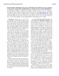 Clues and Cautions from Asteroid 2008 Tc3 and the Almahata Sitta Meteorite