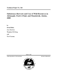 Technical Report No. 123, Juneau