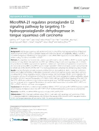 Downloaded the Rnaseq and Mirnaseq Profiling Taining DAPI (Invitrogen) Following the Manufacturer’S Datasets on 12 OTSCC and Paired Normal Tissue Samples Protocol