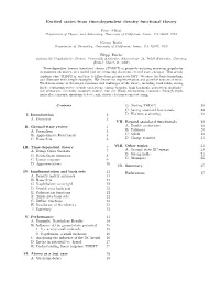 Excited States from Time-Dependent Density Functional Theory