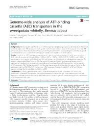 Genome-Wide Analysis of ATP-Binding
