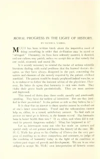 Moral Progress in the Light of History
