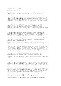 3. CRISIS and TRANSITION Sources of the Crisis the Developments That