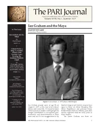 Ian Graham and the Maya